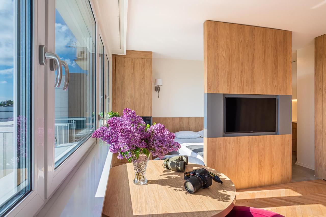 9Th Floor Skwer Kosciuszki Z Widokiem Na Morze Lägenhet Gdynia Exteriör bild