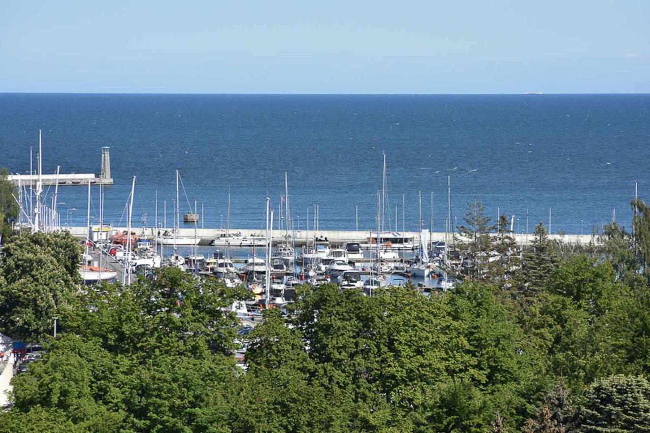 9Th Floor Skwer Kosciuszki Z Widokiem Na Morze Lägenhet Gdynia Exteriör bild